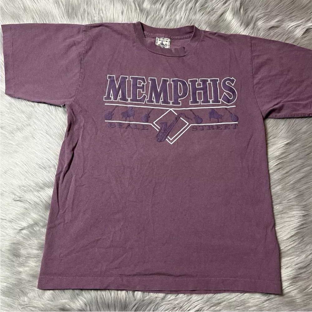 Vintage 90s Memphis TN Beale Street Music Shirt